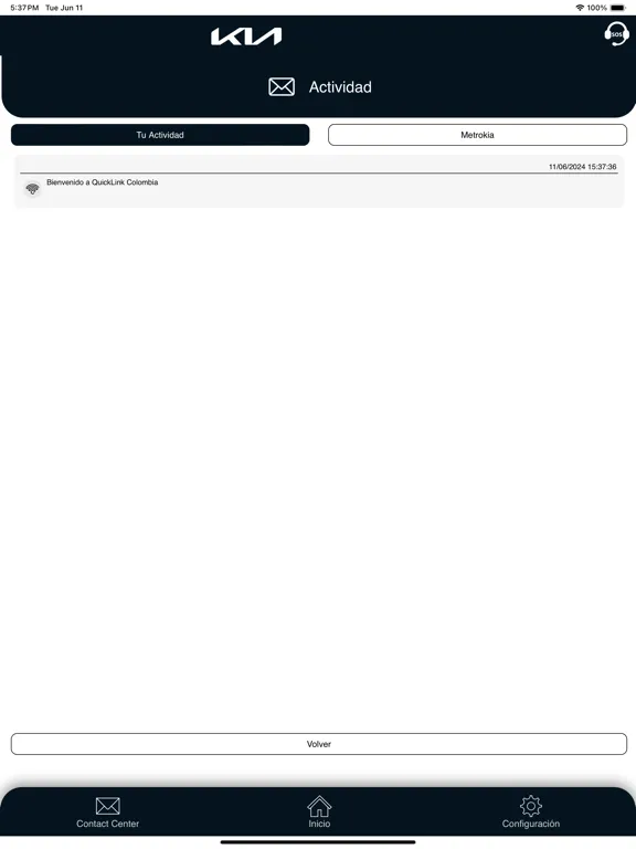 Telemetria Kia iPad 应用截图