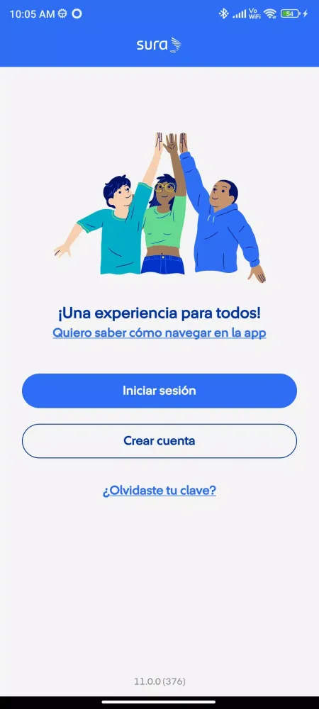 Tangkapan skrin Seguros SURA
