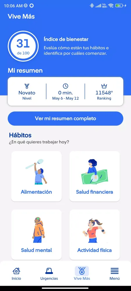 Tangkapan skrin Seguros SURA