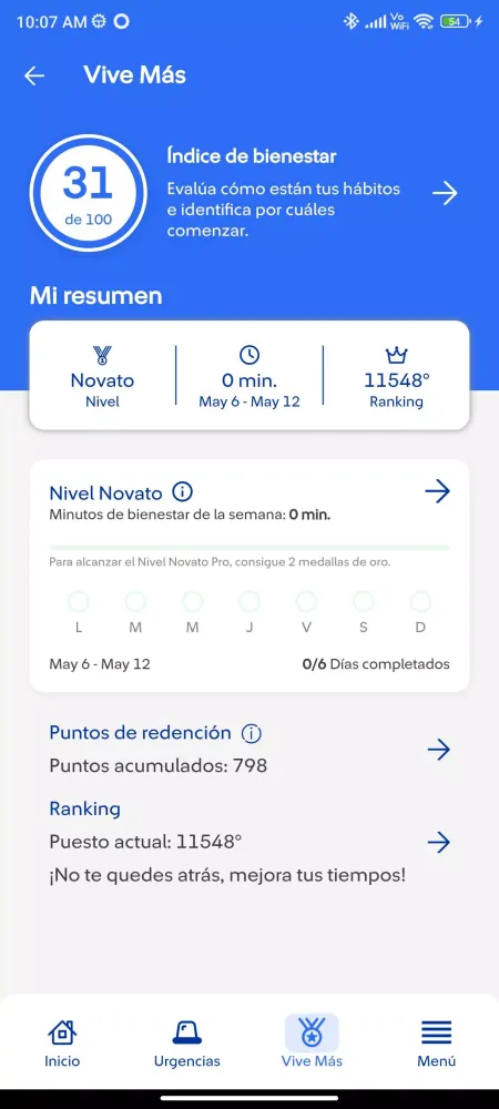 Tangkapan skrin Seguros SURA