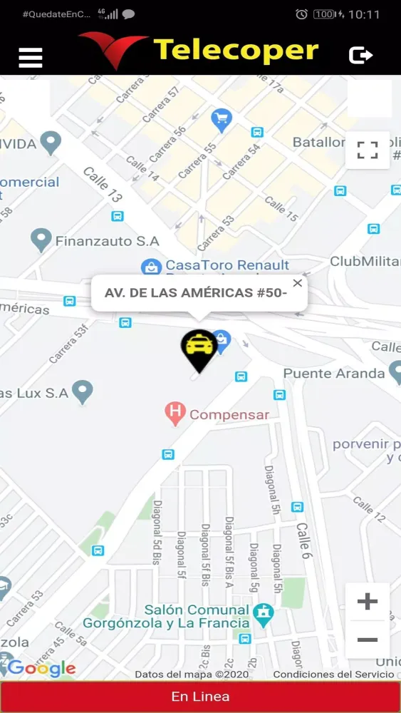 Taxis Telecoper Taxista应用截图
