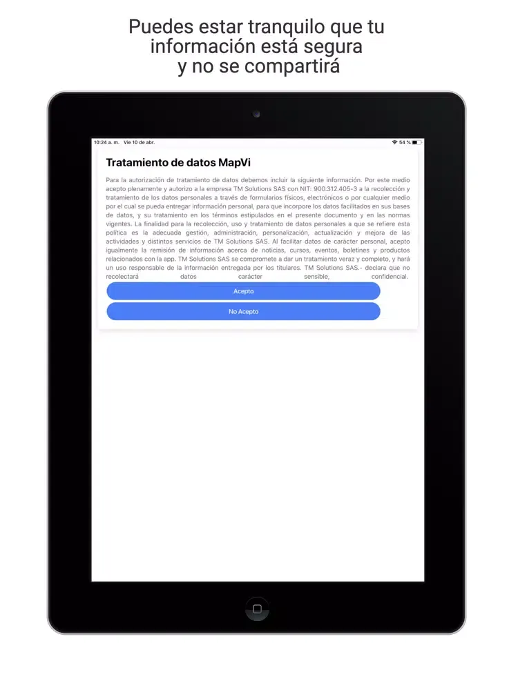 MapVi iPad  سکرین شاٹس