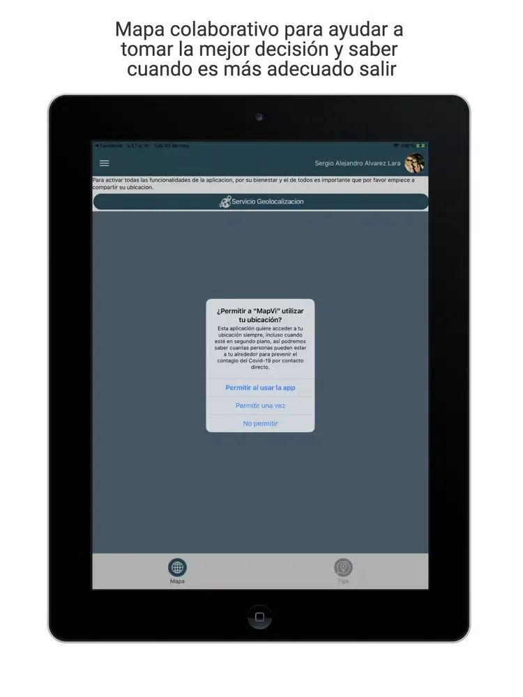 MapVi iPad  سکرین شاٹس