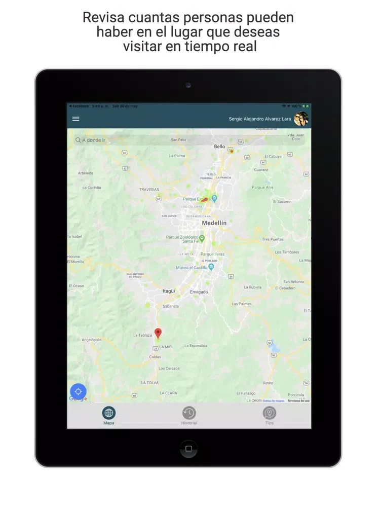 MapVi iPad  سکرین شاٹس