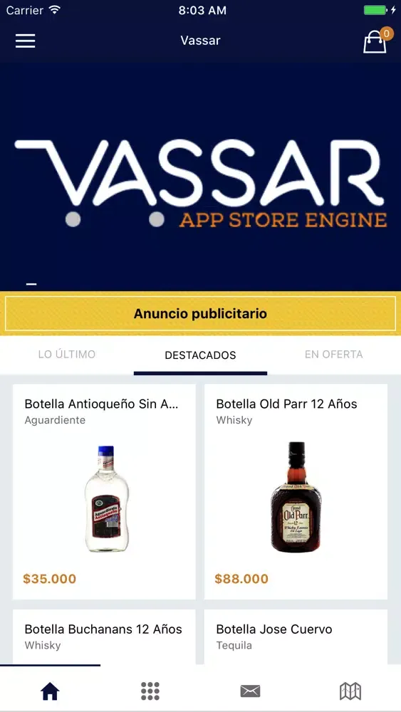 Capturas de pantalla de Vassar