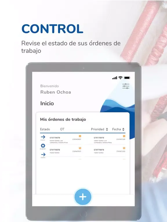 Gestión de Averias iPad  سکرین شاٹس