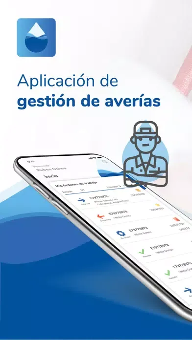 Gestión de Averias سکرین شاٹس