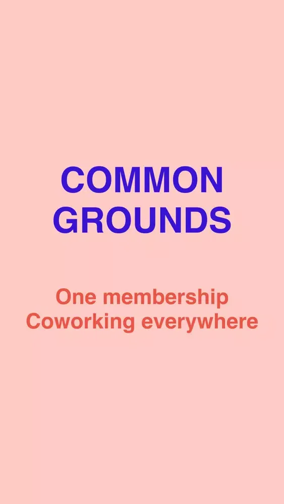 Common Grounds: Coworking Screenshots