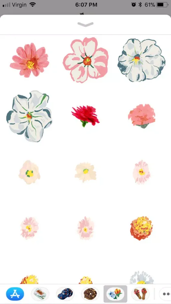 Capturas de tela do Flowery