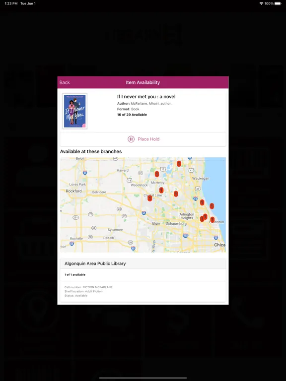 Huntley Area Public Library iPad 应用截图