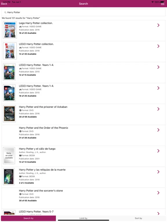 Huntley Area Public Library iPad 应用截图