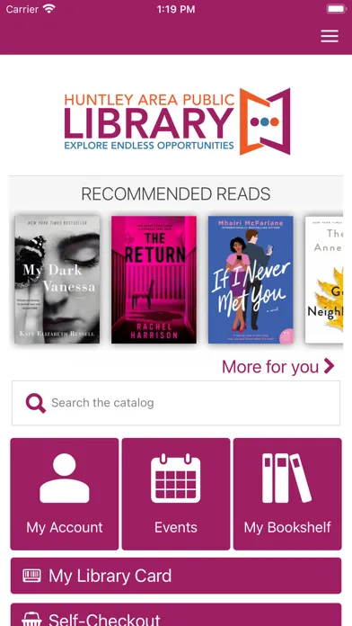 Huntley Area Public Library应用截图