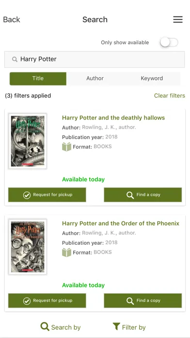 Capturas de pantalla de Bessemer Public Library (JCLC)