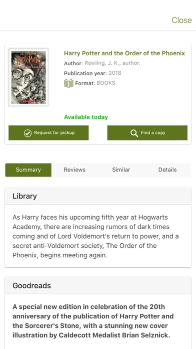 Capturas de pantalla de Bessemer Public Library (JCLC)