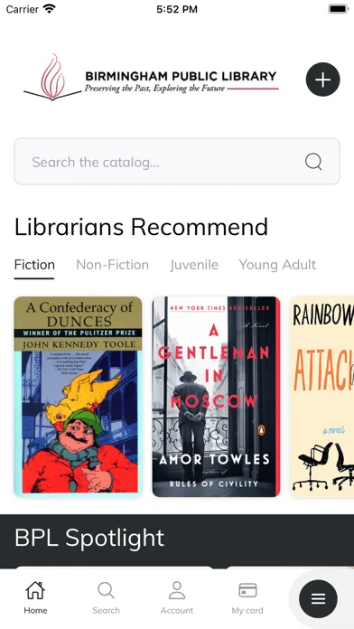 Screenshot di Birmingham Public Library
