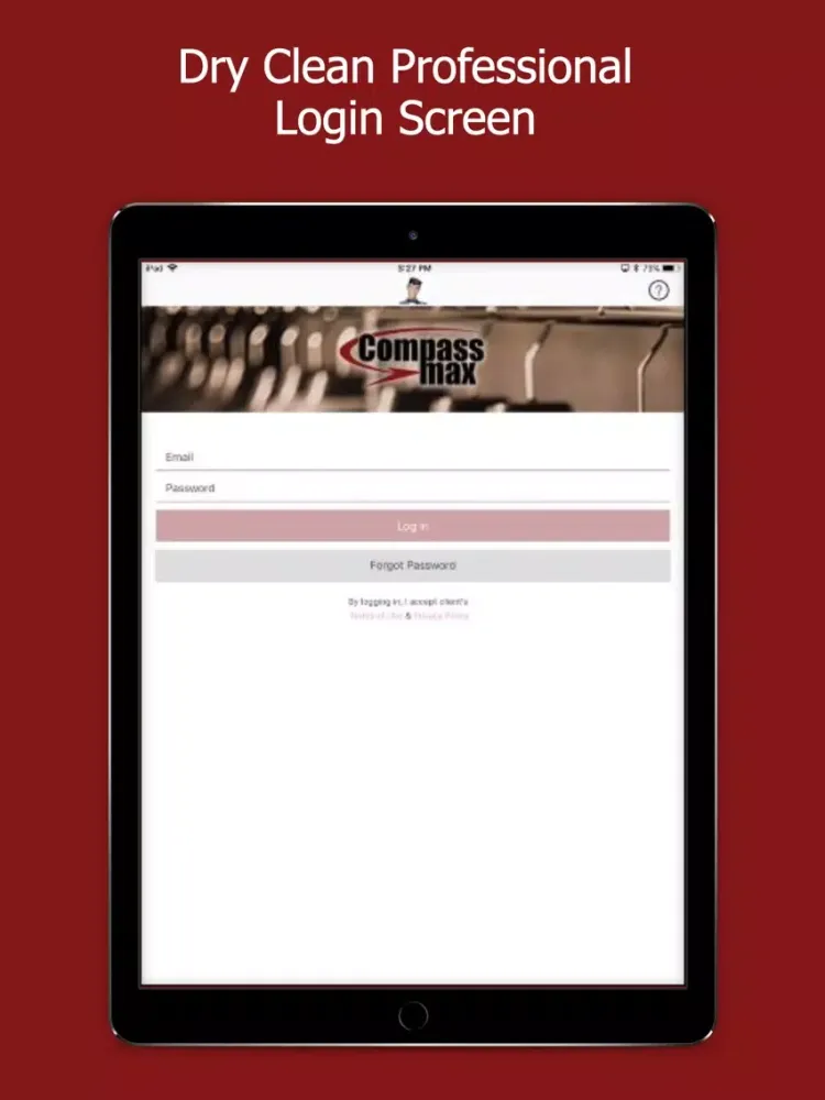 Dry Clean Valet iPad  Screenshots