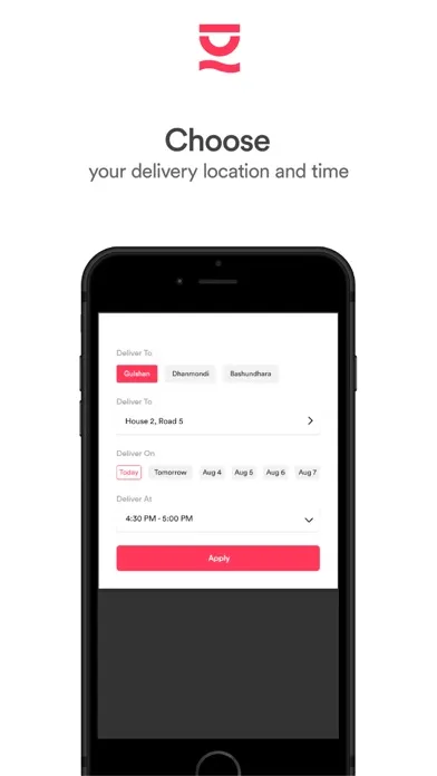 cookspace - food delivery應用截圖