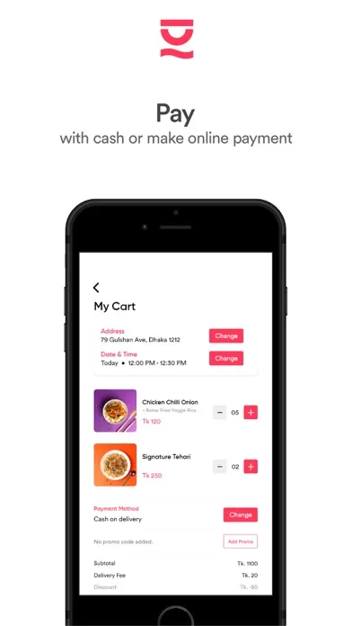 cookspace - food delivery應用截圖