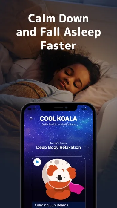 Capturas de tela do Cool Koala: Bedtime Meditation