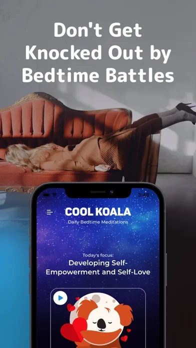 Capturas de tela do Cool Koala: Bedtime Meditation