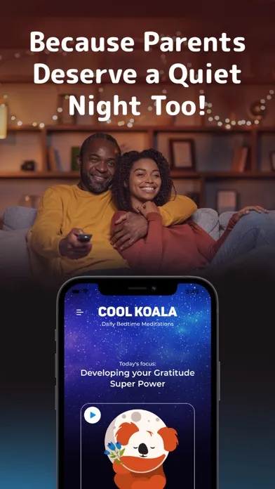 Capturas de tela do Cool Koala: Bedtime Meditation