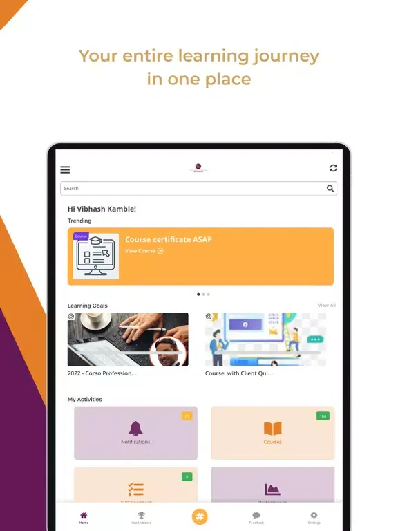 CAM Gurukul iPad  স্ক্রিনশট