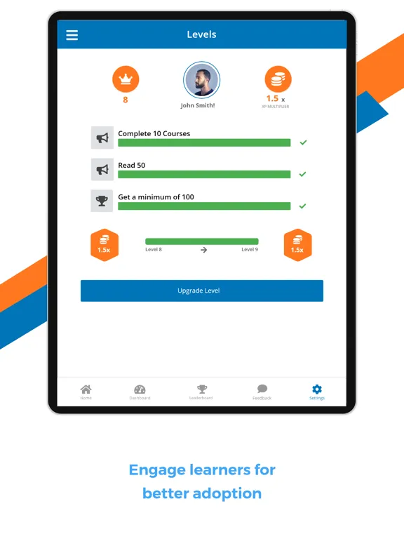 Tangkapan layar IPV B.R.I.G.H.T iPad 