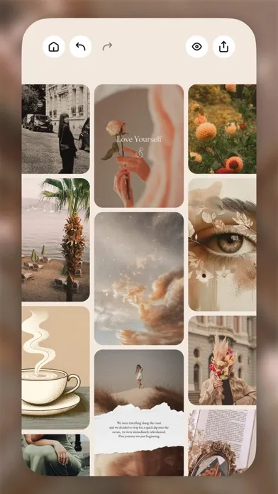 Скриншоты Clay – Story Templates Frames