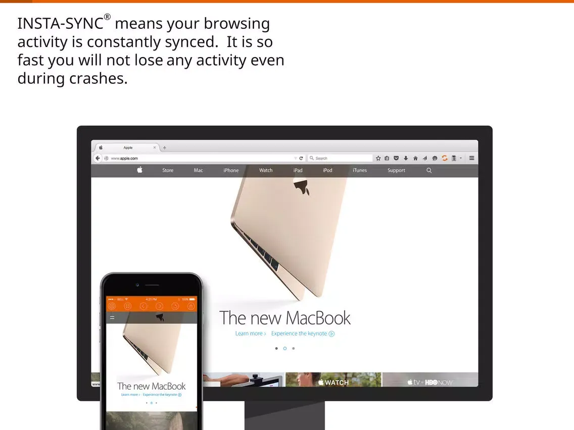 Sync for Firefox tabs, bookmarks, and history iPad  স্ক্রিনশট