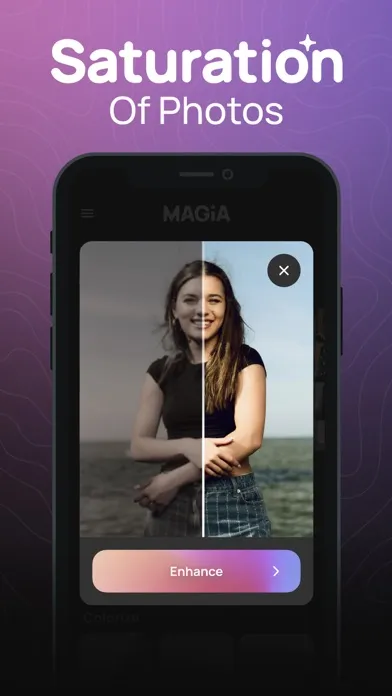 AI Photo Enhancer Editor MAGIA应用截图