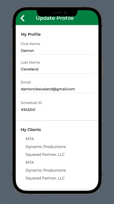 Capturas de tela do proteams.io