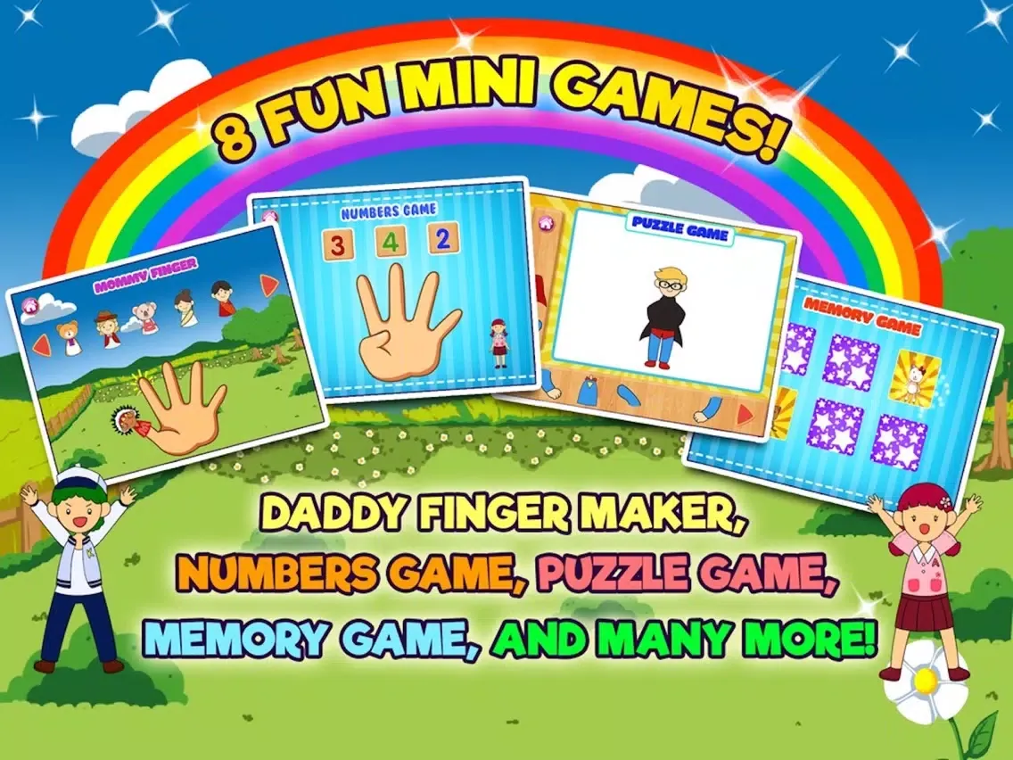 Finger Family Nursery Rhymes iPad 应用截图