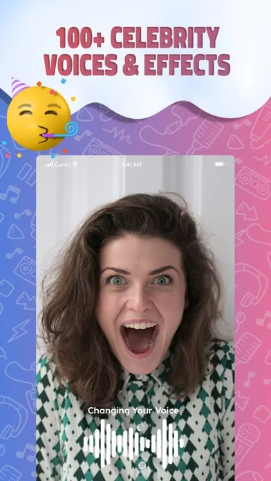 Zrzuty ekranu Celeb Pranks: AI Voice Changer