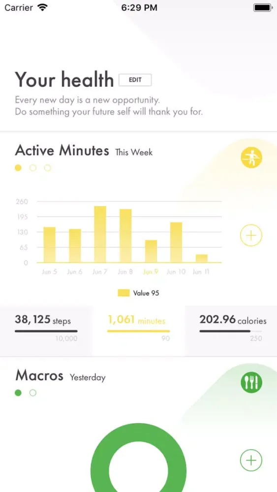Tangkapan skrin HiT | Health info Tracker
