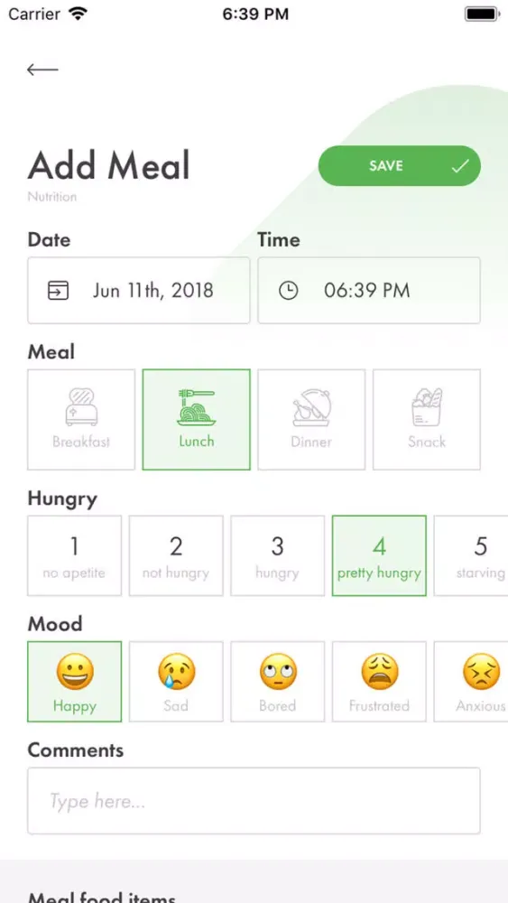 Tangkapan skrin HiT | Health info Tracker