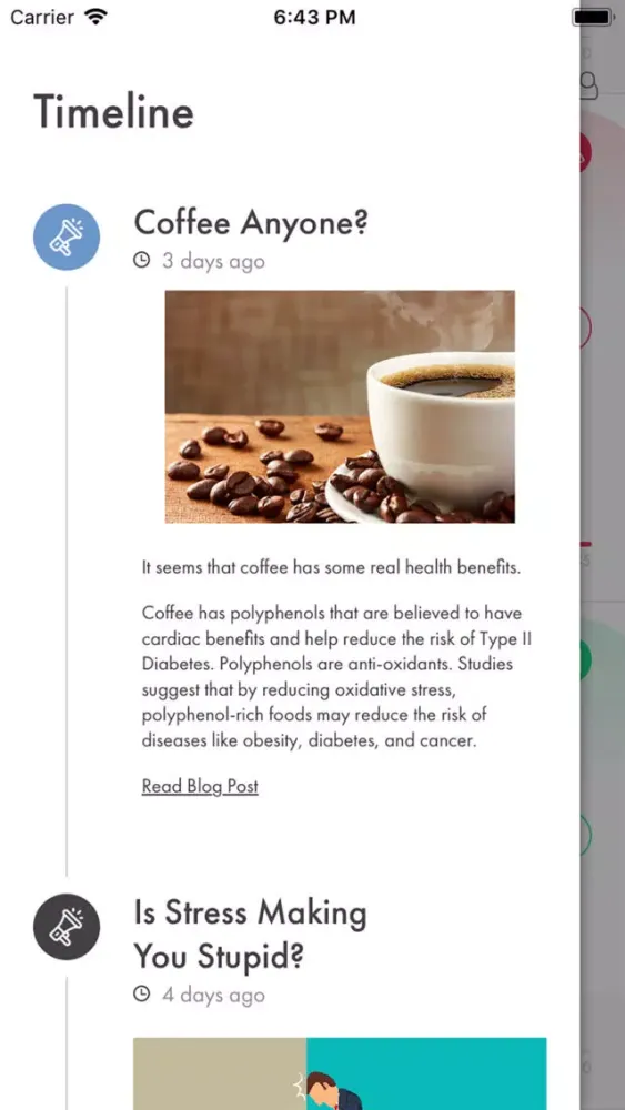 Tangkapan skrin HiT | Health info Tracker