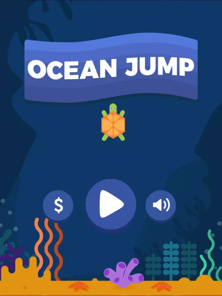 Capturas de tela do Ocean Jump iPad 