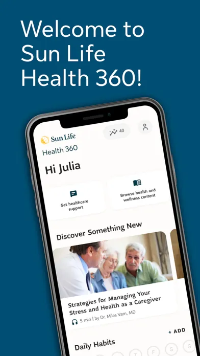 Sun Life Health 360应用截图