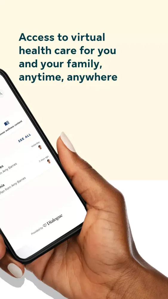 Lumino Health Virtual Care Screenshots