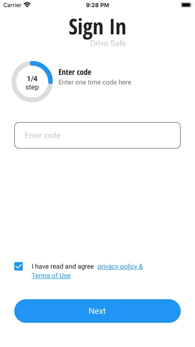 Ảnh chụp màn hình của DRVR Driver App