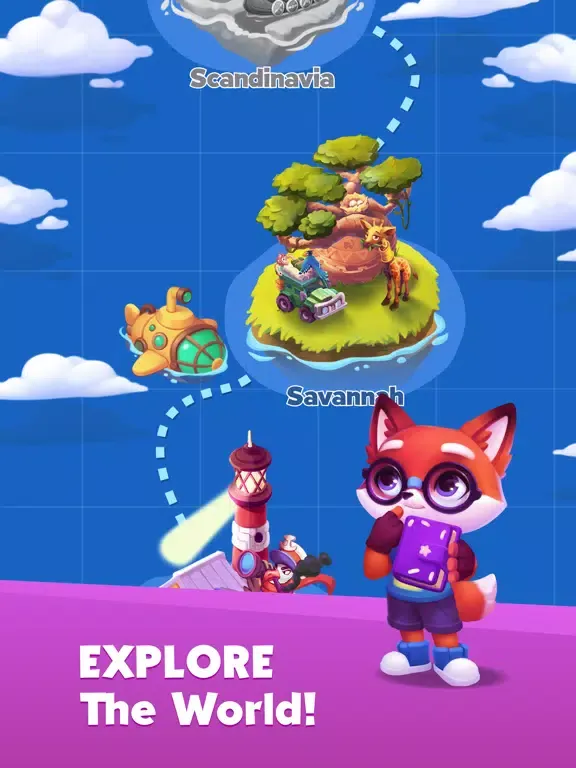 Foxy GO: Master of Coins iPad  سکرین شاٹس