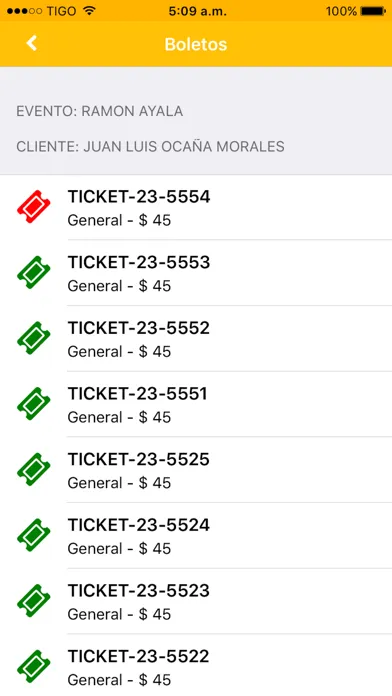 Capturas de pantalla de My Ticket VIP - Validator