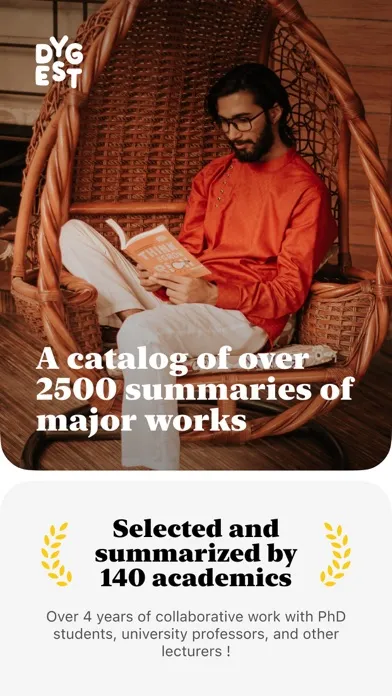 Dygest: Book Summaries Screenshots