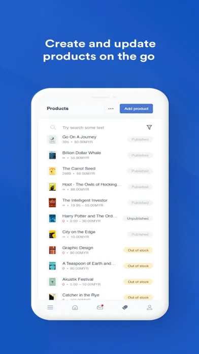Capturas de tela do EasyStore: Ecommerce & POS