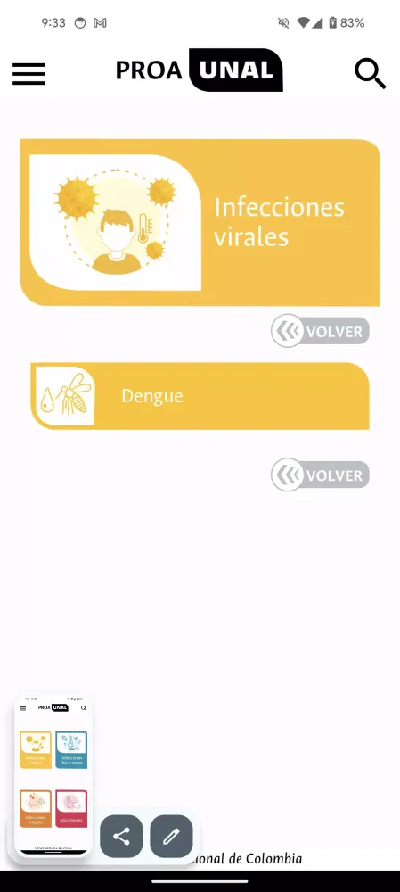 PROA UNAL Screenshots