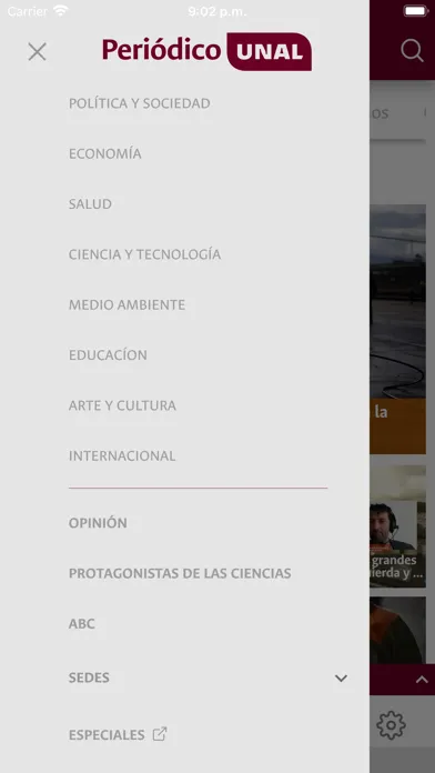 Periodico UNAL سکرین شاٹس