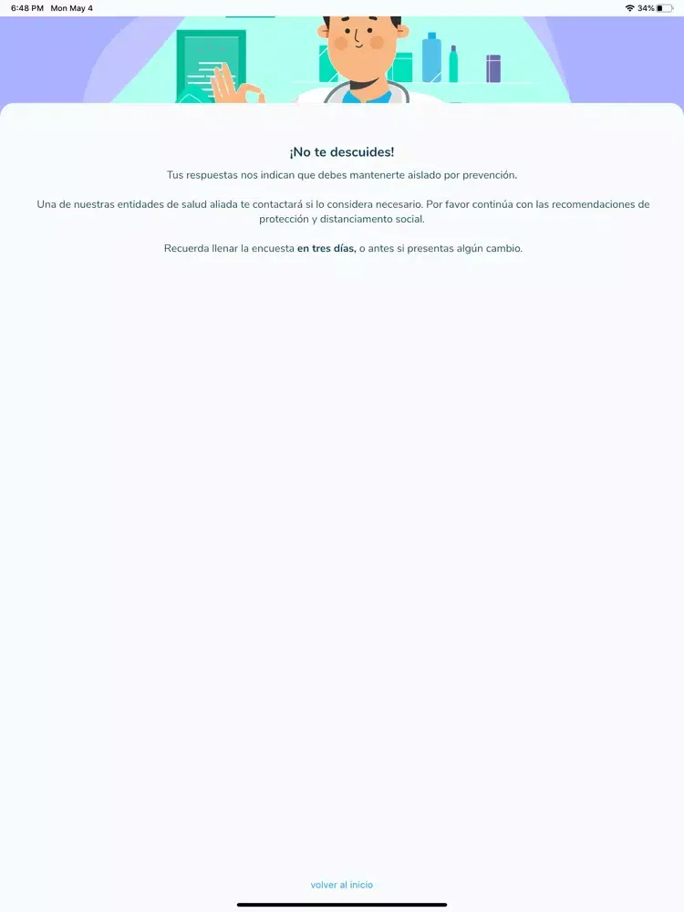 MeCuido Unal iPad 應用截圖