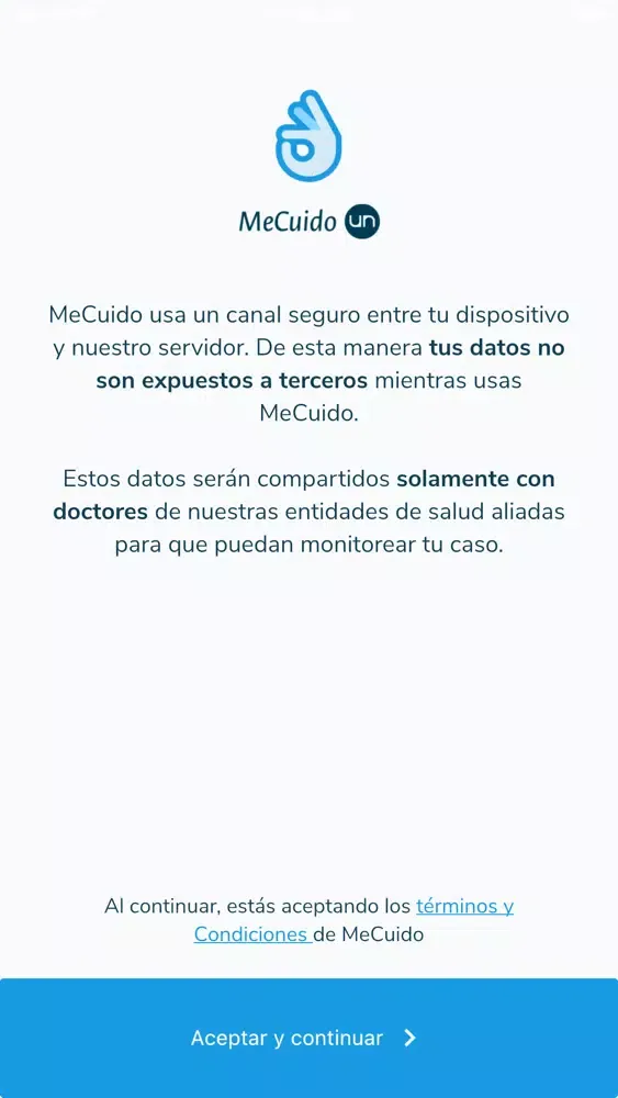 MeCuido Unal應用截圖