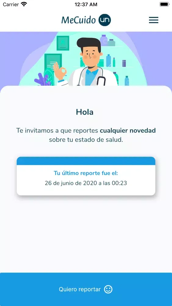 MeCuido Unal應用截圖