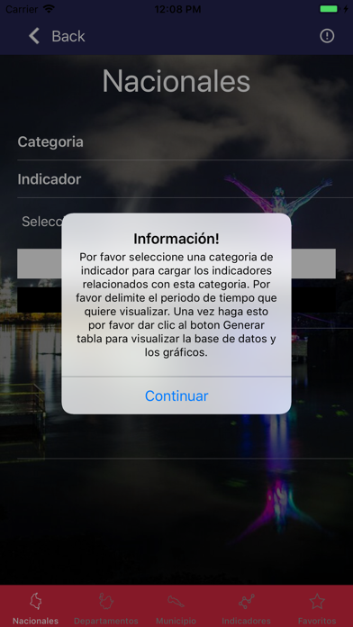 Capturas de tela do Datos CEDE